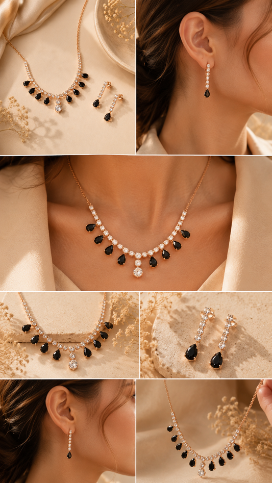 Elva's Noir Radiance Set
