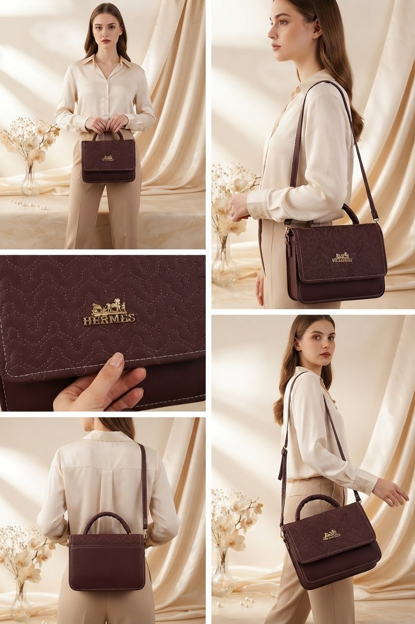 Elva's Royal Mocha Signature Bag