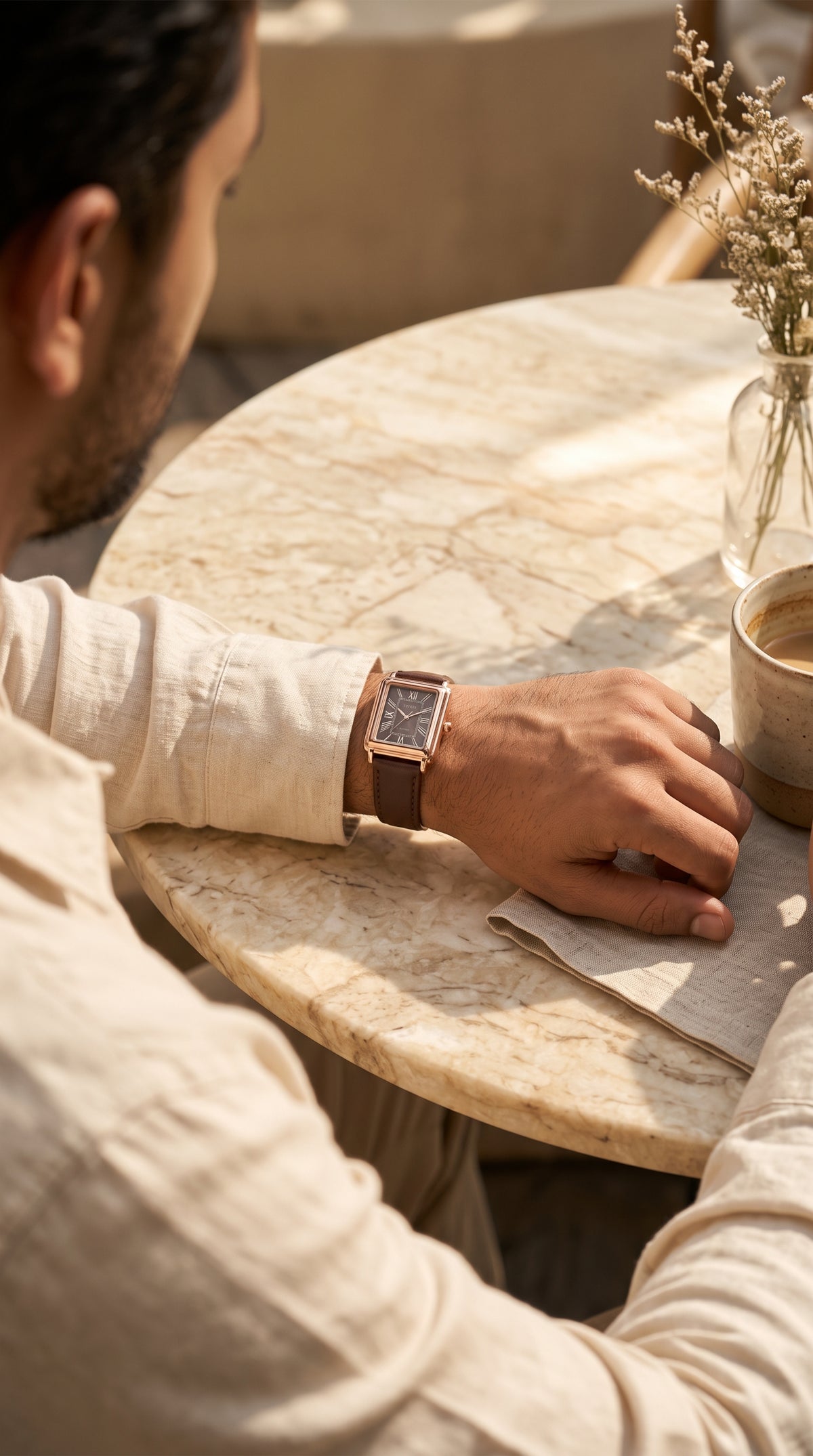 Elva‘s Heritage Rose Gold Watch